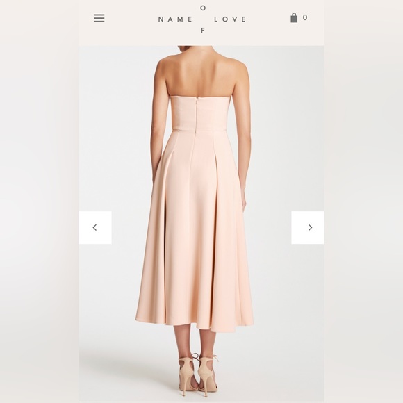 Name of love - Sophia dress in blush - Picture 4 of 7